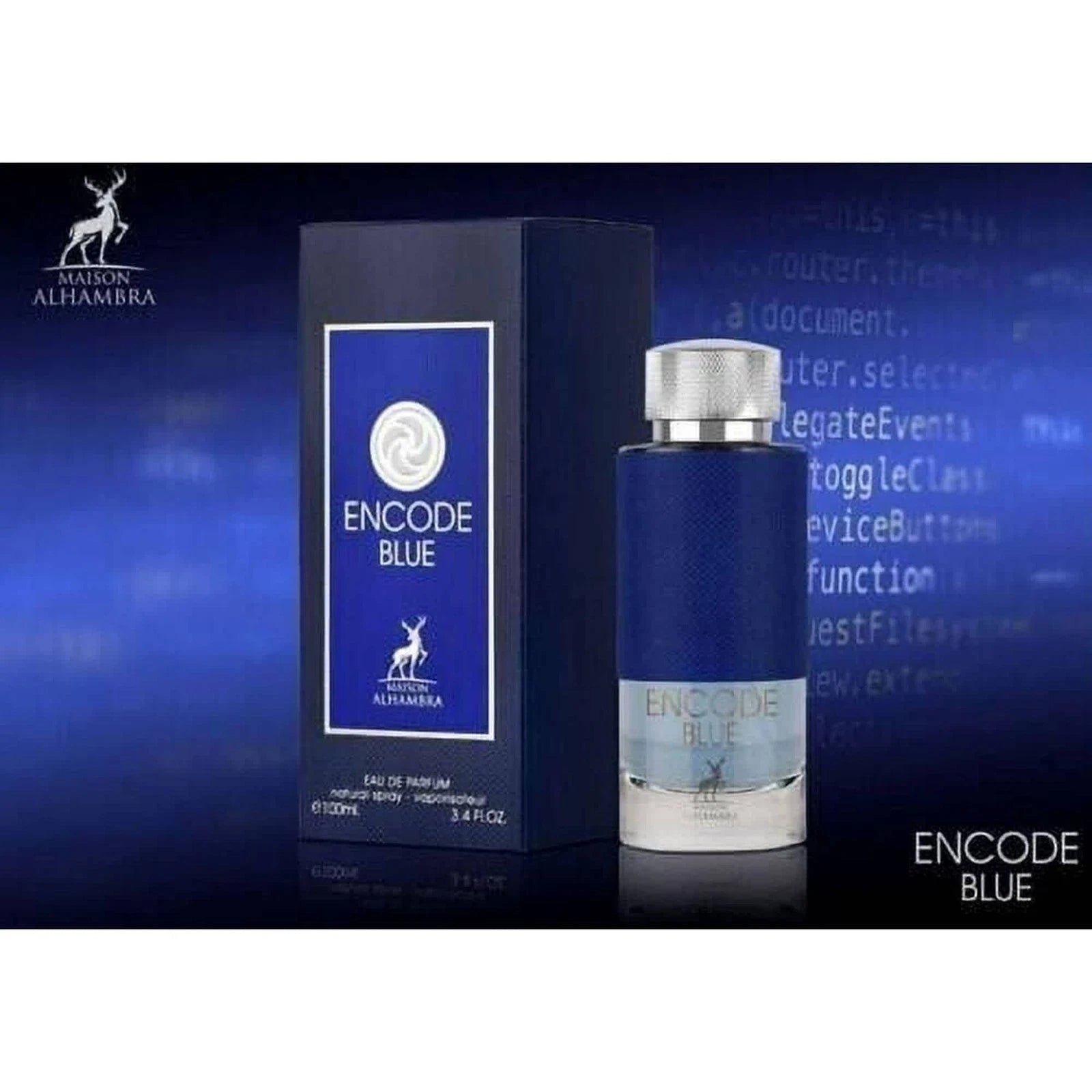 Maison Alhambra Encode Blue Eau De Parfum Spray 3.4 Oz